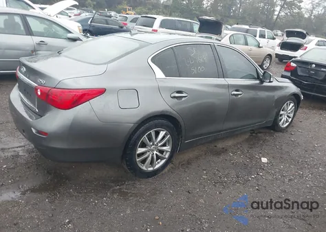 2015 Infiniti Q50 Premium/Sport из США, поврежденный, VIN JN1BV7AR3FM417522